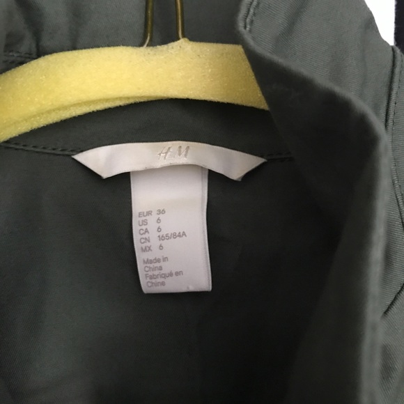 H&M Crop military-style jacket - Picture 4 of 5